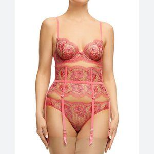 NWT Dita Von Teese 34B XS 3 piece lingereie set - Evelina
